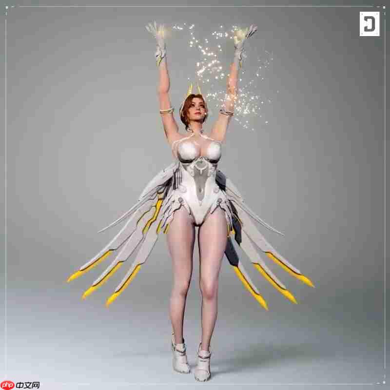 《第一后裔》美女塞琳娜新皮肤 质感非常逼真！