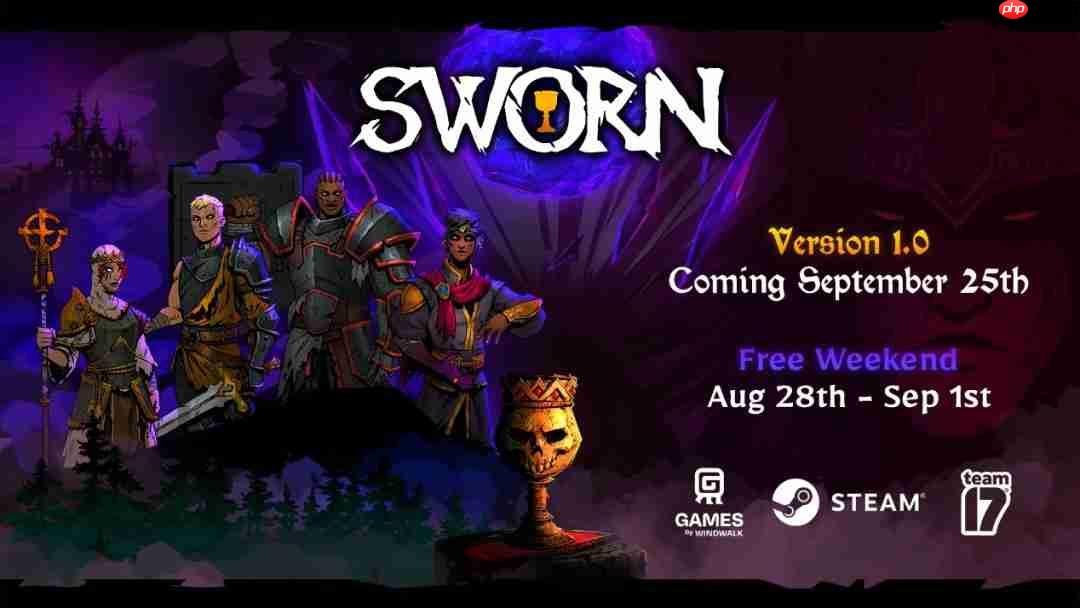 多人动作肉鸽游戏《圣杯誓约》1.0版本将于9月25日正式上线 免费周末进行中