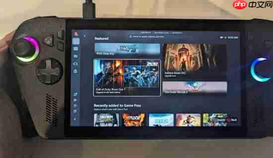 外媒体验xbox掌机:有很多亮点 但定价是关键