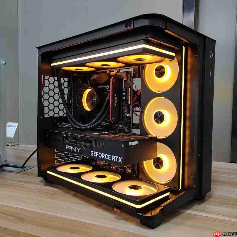 看腻无限镜？九鲨JK-F360一体风扇，突破视觉边界，光效新体验