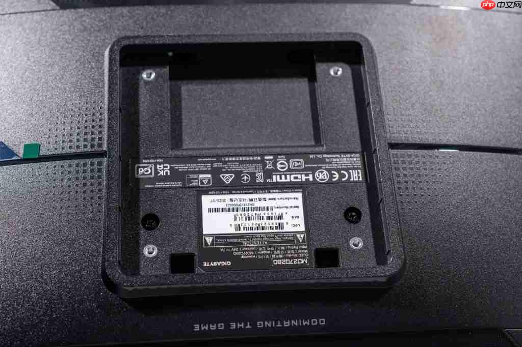  技嘉 MO27Q28G 显示器评测：第四代 OLED 电竞旗舰，高画质高刷新体验 