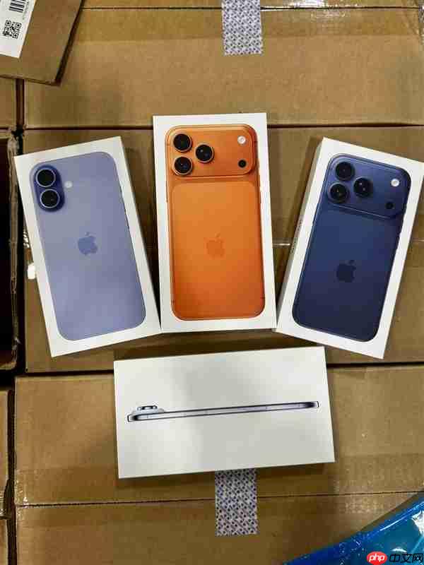 苹果iPhone 17全系包装盒亮相：继续环保 无塑封、无充电头