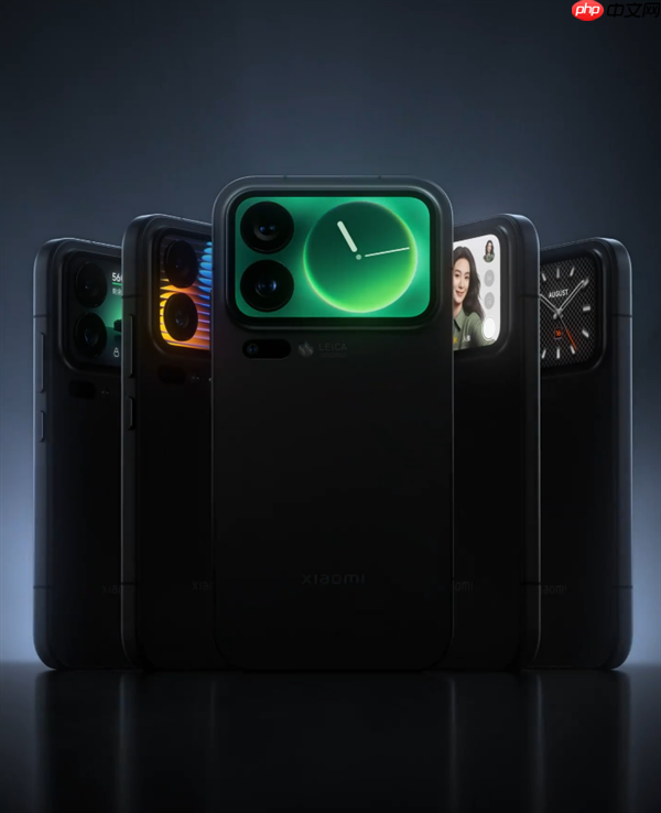 行业独一无二的新设计！小米17 Pro Max外观正式公布：比iPhone 17多了一块屏