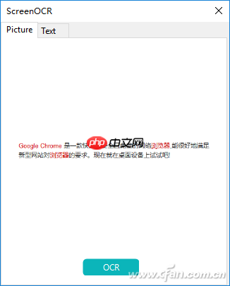Windows10系统图片文字信息快速识别