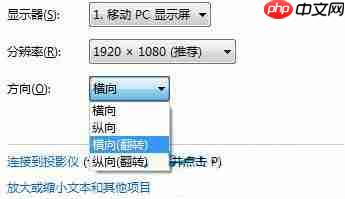 win7电脑使用屏幕旋转功能的方法？