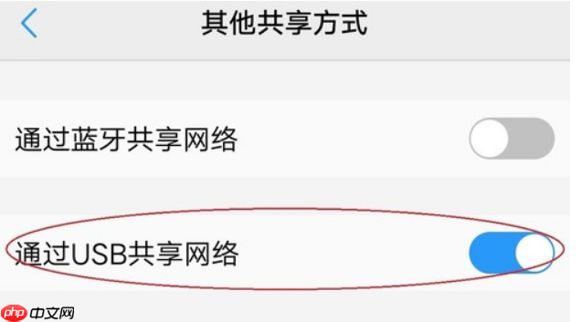 win10如何使用usb网络共享？win10usb网络共享的方法