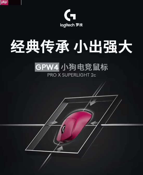 GPW4小狗！罗技G PRO X SUPERLIGHT 2c鼠标定名