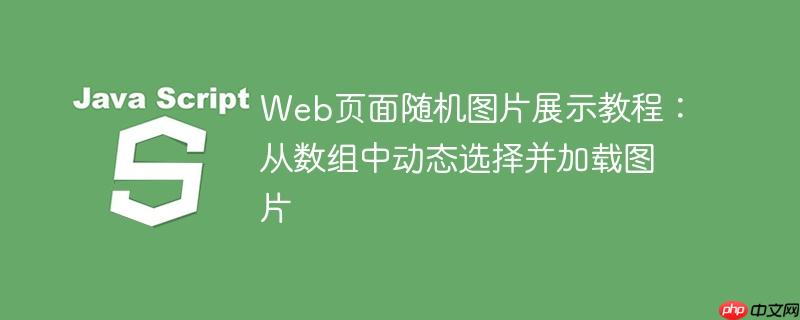Web页面随机图片展示教程：从数组中动态选择并加载图片