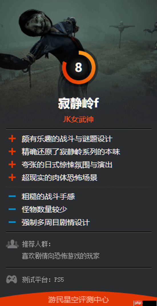 外媒给予《寂静岭f》满分！比肩甚至超越《寂静岭2》