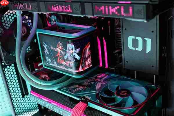 未来武装 满帧出击！ROG夜神RTX5080 RO姬x初音未来版显卡开售