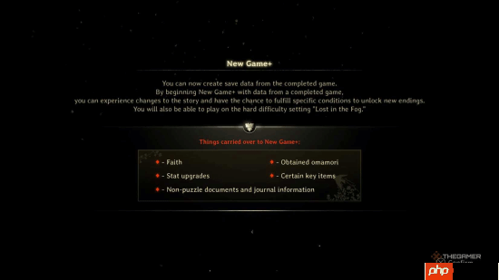 解锁新游戏+！《寂静岭f》带来全新结局与探索