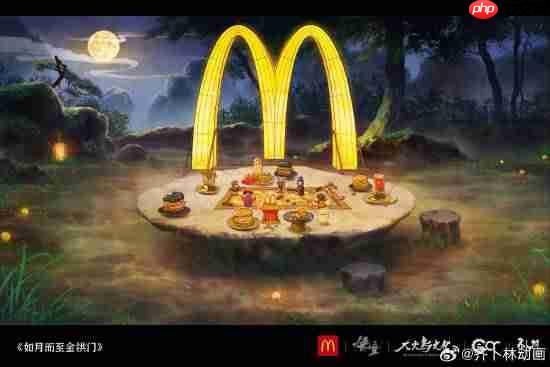 《黑神话：悟空》联动麦当劳动画概念图公开！六妹萌到心化