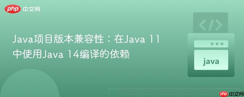 Java项目版本兼容性：在Java 11中使用Java 14编译的依赖