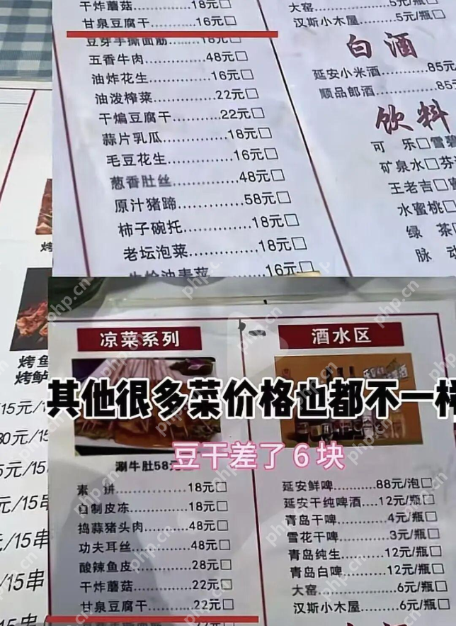 专坑外地人？陕西延安一烤肉店被曝使用“阴阳菜单”，网友实测：同一顿饭，本地人与外地人相差59元 - 创想鸟