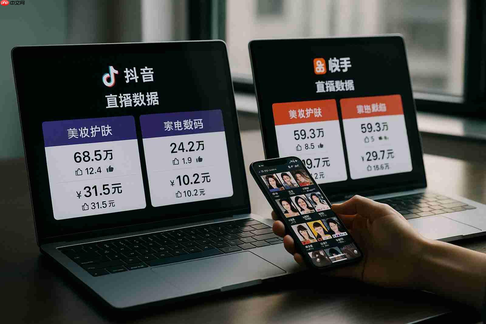 抖音和快手带货品类怎么选？平台主播表现全对比