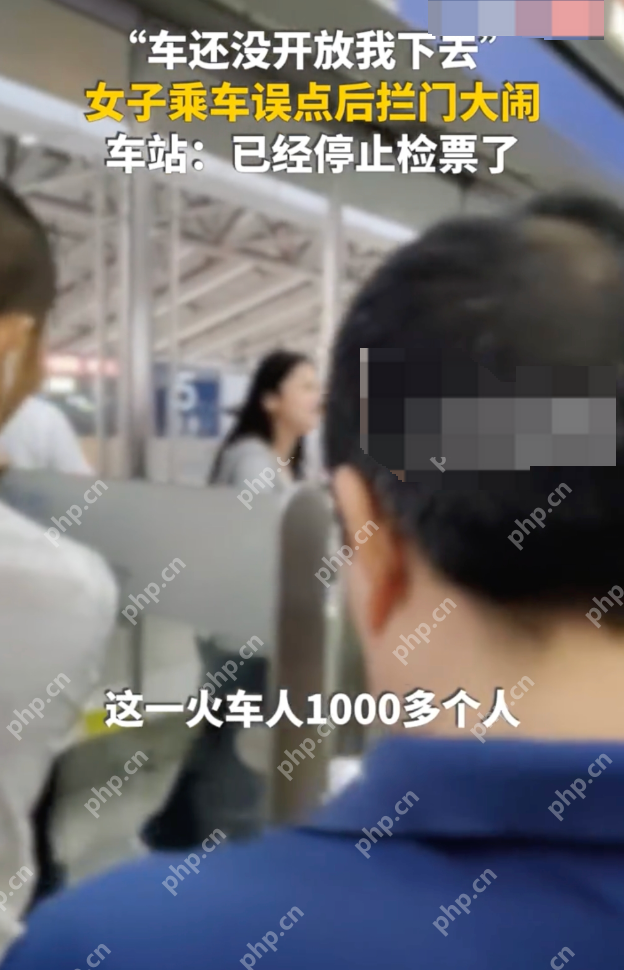 检票停止女子大闹要求放行 工作人员：一火车一千多人，没法为个人耽误 - 创想鸟