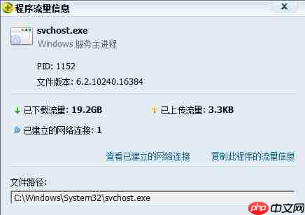 win10 svchost.exe进程是什么？