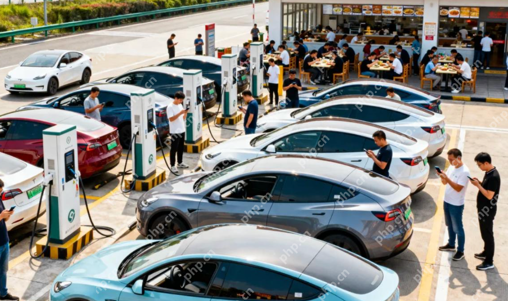 十一长假高速堵车 电车充电怎么办？ - 创想鸟