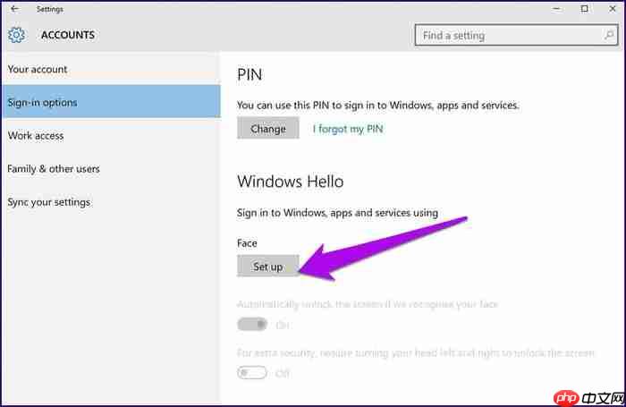 Win10系统设置Windows Hello的方法是什么？