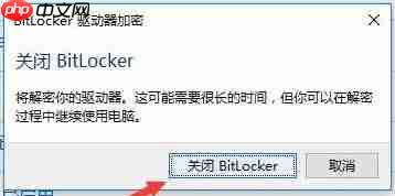 Win10设备加密无法使用怎么办？