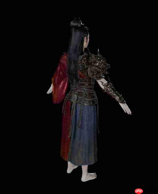 3D大神晒《黑神话：悟空》亢金星君模型！期待新作品！