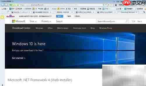 安装.NET Framework 4.0问题