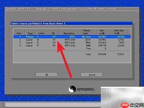 Ghost克隆系统分区技巧