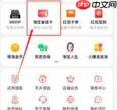 淘宝省钱卡首页找不到怎么解决