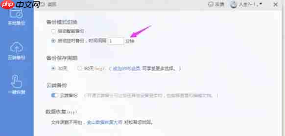 WPS Office 2019怎么设置自动保存-WPS Office 2019设置自动保存的方法