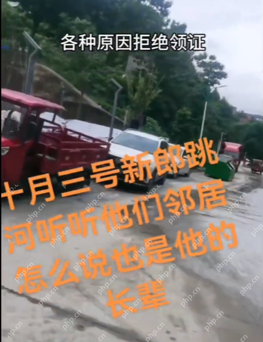 婚礼当天跳河男子父亲：婚车上两人一直在争吵 女方最后说婚不结了 - 创想鸟