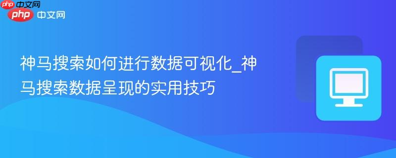 神马搜索如何进行数据可视化_神马搜索数据呈现的实用技巧