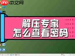 解压专家如何查看密码