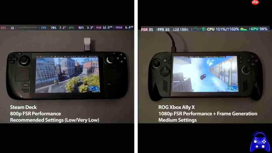 《漫威蜘蛛侠2》画面对比：Xbox Ally X超越Steam Deck