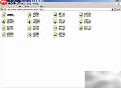 批量重命名电脑文件技巧