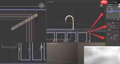 3DS Max制作不锈钢水龙头