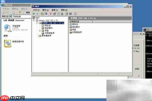 Win2003搭建DHCP服务器