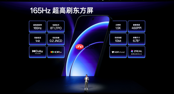 全球首发165Hz高分高刷屏 一加15发布：3999元起