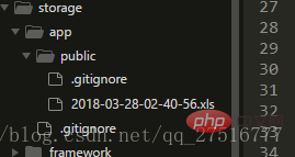 laravel系统自带的文件上传功能