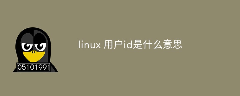 linux 用户id是什么意思