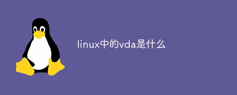 linux中的vda是什么