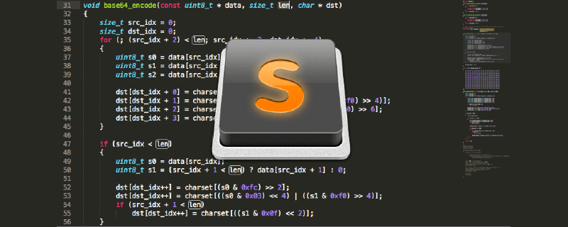 sublime text3常见用法【快捷键汇总】