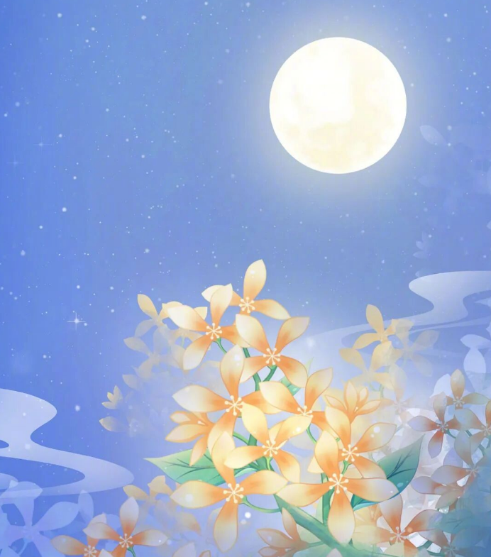 中秋节朋友圈祝福文案：“月色好美，我很想你” - 创想鸟