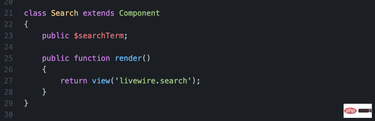 无需JS， 用 Laravel Livewire构建实时搜索功能