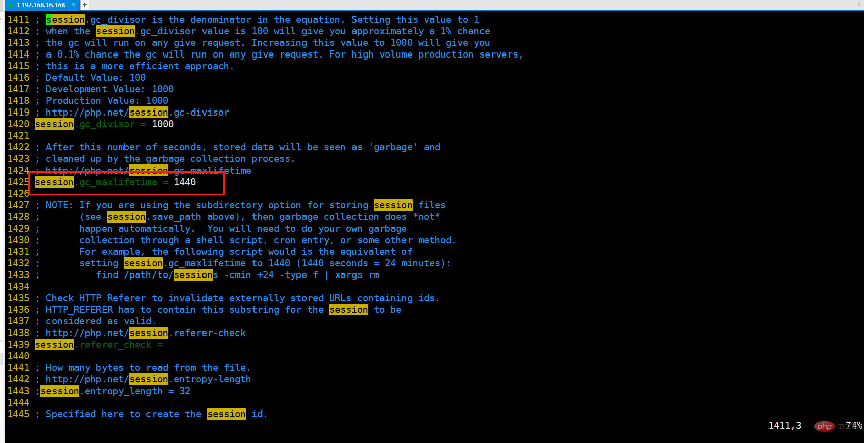 关于laravel中session的过期时间详解
