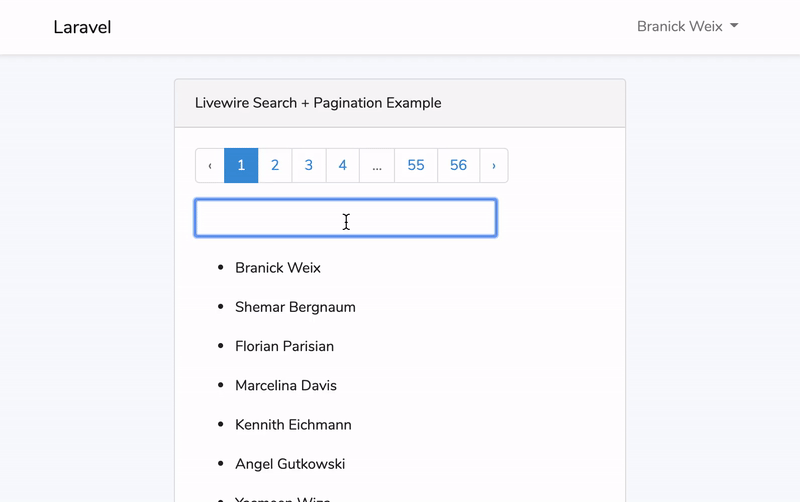无需JS， 用 Laravel Livewire构建实时搜索功能