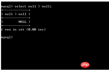 如何利用MySQL数据库判断NULL结果为1？