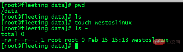 linux touch命令详解