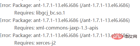 linux安装rpm文件报错