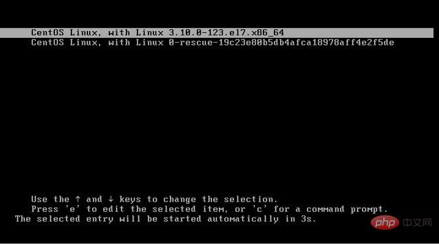 CentOS7无法开机怎么解决