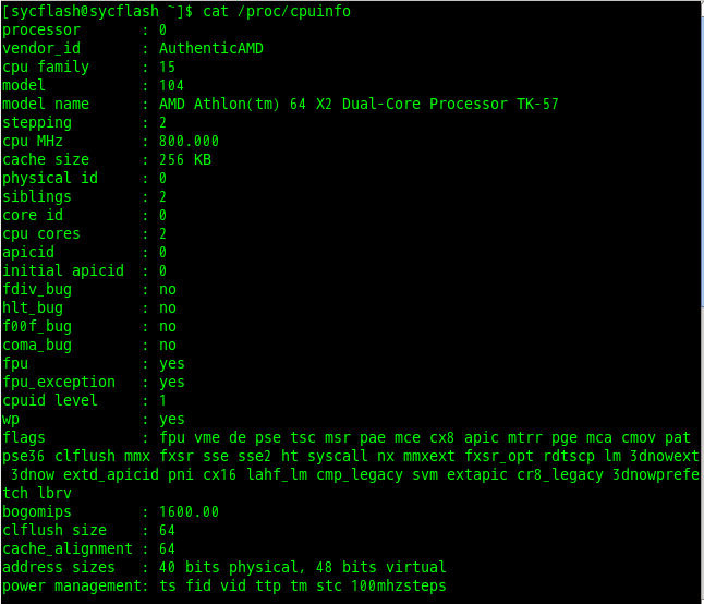 linux怎么查看cpu信息
